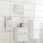 Badezimmerset aus weißem Ingenieurholz von , Badezimmermöbel - Ref: Foro24-3071171, Preis: 174,28 €, Rabatt: %