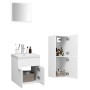 Juego de muebles de baño madera de ingeniería blanco de , Muebles de baño - Ref: Foro24-3071171, Precio: 174,28 €, Descuento: %