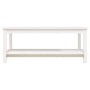 Mesa de centro de madera maciza de pino blanco 110x55x45 cm de , Mesas de centro - Ref: Foro24-822273, Precio: 114,12 €, Desc...