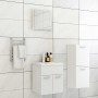 Badezimmerset aus weißem Ingenieurholz von , Badezimmermöbel - Ref: Foro24-3071441, Preis: 207,55 €, Rabatt: %