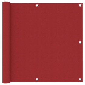 Balcony awning red oxford fabric 90x500 cm by vidaXL, Umbrellas - Ref: Foro24-135038, Price: 27,99 €, Discount: %