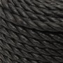 Black polypropylene work rope 24 mm 100 m by , Ropes and metal cords - Ref: Foro24-153034, Price: 158,92 €, Discount: %