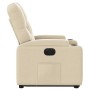 Sillón eléctrico reclinable elevable de tela color crema de , Sillones - Ref: Foro24-3204743, Precio: 304,79 €, Descuento: %