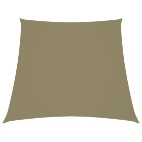 Trapezoidal beige Oxford fabric sail awning 3/4x3 m by vidaXL, Umbrellas - Ref: Foro24-135187, Price: 44,39 €, Discount: %