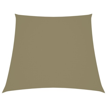 Trapezoidal beige Oxford fabric sail awning 3/4x3 m by vidaXL, Umbrellas - Ref: Foro24-135187, Price: 44,39 €, Discount: %