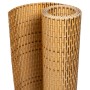 Light brown synthetic rattan balcony awning 400x90 cm by , fence panels - Ref: Foro24-156269, Price: 45,99 €, Discount: %