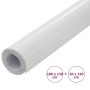 Láminas 4D para coche 2 uds blanco 100x150 cm+50x150 cm de , Vinilos para vehículos - Ref: Foro24-210724, Precio: 23,45 €, De...