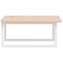 Wall-mounted steel and solid oak wood sink shelf by , bathroom vanities - Ref: Foro24-3302460, Price: 85,97 €, Discount: %