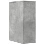 Narrow bathroom cabinet with wheels, gray wood concrete by , Lockers and storage cabinets - Ref: Foro24-855280, Price: 71,87 ...