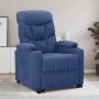 Blue fabric recliner by , Armchairs - Ref: Foro24-342501, Price: 192,28 €, Discount: %