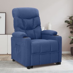 Blue fabric recliner by , Armchairs - Ref: Foro24-342501, Price: 176,83 €, Discount: %