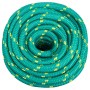 Green 20 mm 50 m polypropylene boat rope by , Ropes and metal cords - Ref: Foro24-152739, Price: 65,80 €, Discount: %