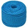 Blue polypropylene work rope 20 mm 100 m by , Ropes and metal cords - Ref: Foro24-152992, Price: 120,99 €, Discount: %