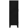 Armario oficina indutrial puertas malla acero negro 75x40x120cm de , Armarios archivadores - Ref: Foro24-145355, Precio: 290,...