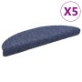 Self-adhesive stair treads 5 units blue 56x17x3 cm by , Stair mats - Ref: Foro24-149684, Price: 18,55 €, Discount: %