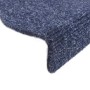 Self-adhesive stair treads 5 units blue 56x17x3 cm by , Stair mats - Ref: Foro24-149684, Price: 18,55 €, Discount: %