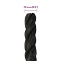 Cuerda de trabajo polipropileno negro 20 mm 50 m de , Sogas y cuerdas metálicas - Ref: Foro24-153030, Precio: 59,86 €, Descue...