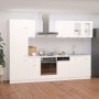 Kitchen furniture set, 8 pieces, engineered wood, high gloss white by , Kitchen cabinets - Ref: Foro24-3067644, Price: 629,81...