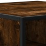 Smoked oak wood and metal coffee table 60.5x60.5x30 cm by , Coffee table - Ref: Foro24-848766, Price: 53,86 €, Discount: %