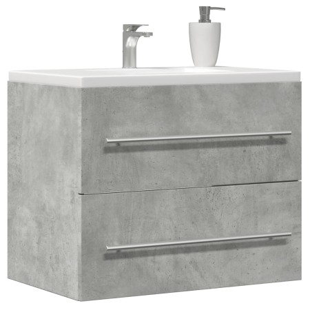 Armario para lavabo aglomerado gris hormigón 60x38,5x48 cm de , Muebles de baño - Ref: Foro24-856224, Precio: 50,20 €, Descue...