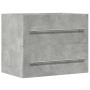 Armario para lavabo aglomerado gris hormigón 60x38,5x48 cm de , Muebles de baño - Ref: Foro24-856224, Precio: 50,20 €, Descue...