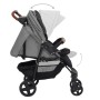 Carrito de bebés 2 en 1 de acero gris claro de , Cochecitos de bebé - Ref: Foro24-10371, Precio: 126,99 €, Descuento: %