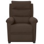 Dark brown electric reclining armchair in fabric. by , Armchairs - Ref: Foro24-3098968, Price: 225,99 €, Discount: %