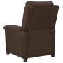 Dark brown electric reclining armchair in fabric. by , Armchairs - Ref: Foro24-3098968, Price: 225,99 €, Discount: %