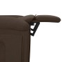 Dark brown electric reclining armchair in fabric. by , Armchairs - Ref: Foro24-3098968, Price: 225,99 €, Discount: %