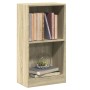 Estantería de madera contrachapada color roble 40x24x75 cm de , Librerías y estanterías - Ref: Foro24-800822, Precio: 40,52 €...