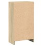 Plywood oak-colored wooden shelf 40x24x75 cm by , Bookcases and shelves - Ref: Foro24-800822, Price: 40,52 €, Discount: %