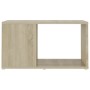 TV stand made of Sonoma oak plywood, measuring 60x24x32 cm. by , TV Furniture - Ref: Foro24-809056, Price: 30,25 €, Discount: %