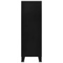 Industrial storage trunk, black steel, 75x40x120 cm by , Storage trunks - Ref: Foro24-145359, Price: 338,99 €, Discount: %