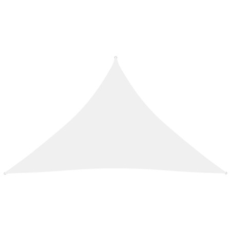 Toldo de vela triangular tela Oxford blanco 2,5x2,5x3,5 m de vidaXL, Sombrillas - Ref: Foro24-135279, Precio: 23,99 €, Descue...