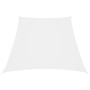 Trapezoidal sail awning white oxford fabric 4/5x4 m by vidaXL, Umbrellas - Ref: Foro24-135299, Price: 55,04 €, Discount: %