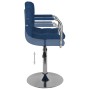 Blue fabric dining chair by , dining chairs - Ref: Foro24-3087880, Price: 92,25 €, Discount: %