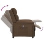 Sillón reclinable eléctrico de tela marrón de , Sillones - Ref: Foro24-3098967, Precio: 226,11 €, Descuento: %