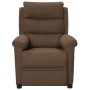 Sillón reclinable de tela marrón de , Sillones - Ref: Foro24-342343, Precio: 188,26 €, Descuento: %