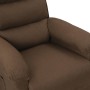 Sillón reclinable de tela marrón de , Sillones - Ref: Foro24-342343, Precio: 188,26 €, Descuento: %