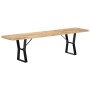 Banco de madera maciza de mango 160 cm de , Bancos de comedor y cocina - Ref: Foro24-247953, Precio: 148,36 €, Descuento: %