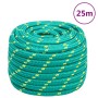 Green 20 mm 25 m polypropylene boat rope by , Ropes and metal cords - Ref: Foro24-152738, Price: 41,08 €, Discount: %