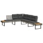 2-piece garden sofa set with PE rattan and grey glass cushions by , Garden sets - Ref: Foro24-3277495, Price: 425,82 €, Disco...