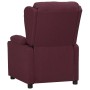 Sillón reclinable eléctrico tela color morado de , Sillones - Ref: Foro24-3098784, Precio: 257,25 €, Descuento: %