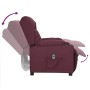 Sillón reclinable eléctrico tela color morado de , Sillones - Ref: Foro24-3098784, Precio: 257,25 €, Descuento: %