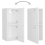 Engineered wood bathroom furniture set in high-gloss white by , Bathroom furniture - Ref: Foro24-3071177, Price: 157,87 €, Di...