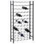 Black iron wine rack for 72 bottles by , Wine racks - Ref: Foro24-325922, Price: 144,81 €, Discount: %