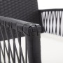 Garden armchairs with cushions, 2 units, black synthetic rattan by , Garden furniture - Ref: Foro24-363406, Price: 114,09 €, ...