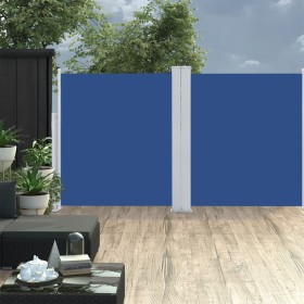 Toldo lateral retráctil azul 170x600 cm de , Sombrillas - Ref: Foro24-48470, Precio: 175,21 €, Descuento: %