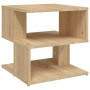 Oak Sonoma plywood side table 40x40x40 cm by , Side tables - Ref: Foro24-806295, Price: 37,56 €, Discount: %