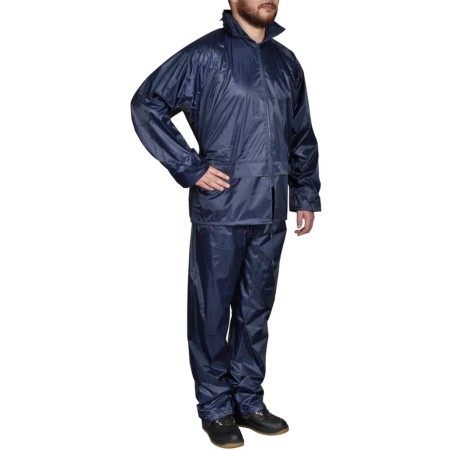 Wasserdichter Regenmantel, Hose, Sweatshirt für Herren, Marineblau, Größe M. von , wasserdichte Anzüge - Ref: Foro24-130185, ...